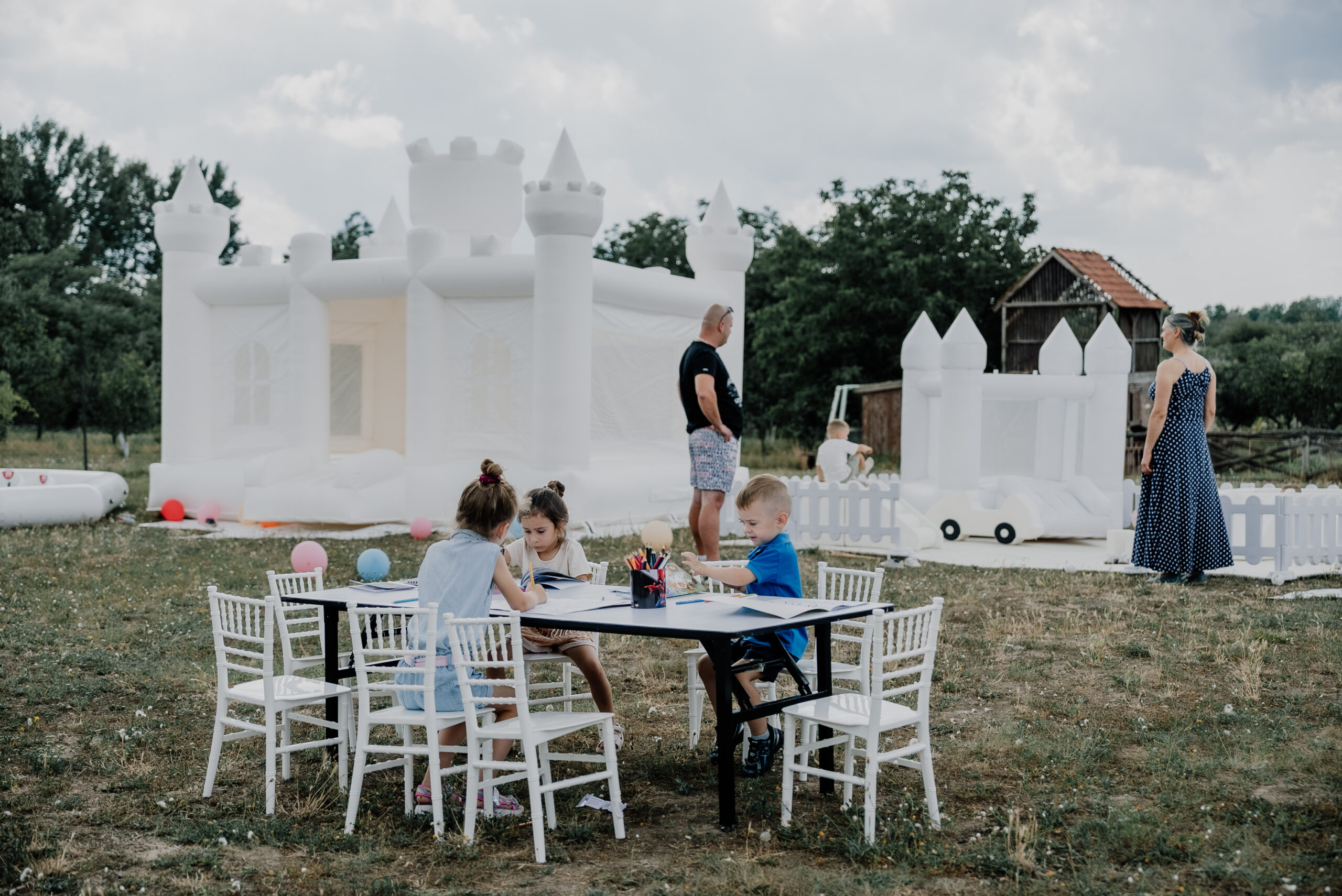 Bubble House i vrteška